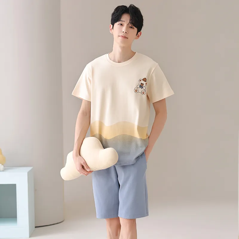 William Pajama Set Men's Image Color-5