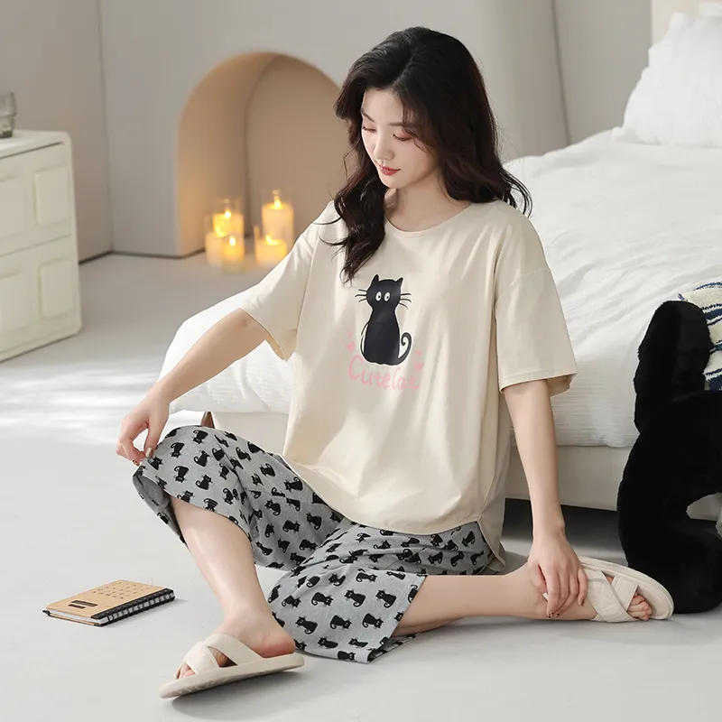 William Pajama Set Women's Image Color-2