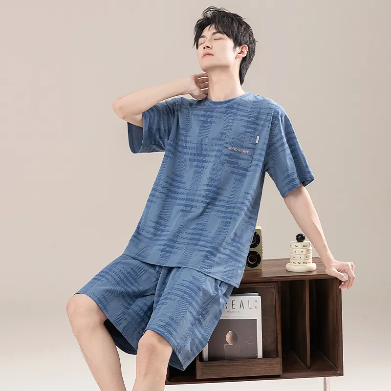 William Pajama Set Men's Image Color-2