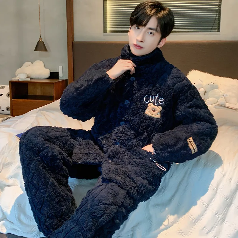 William Pajama Set Men's Image Color-1