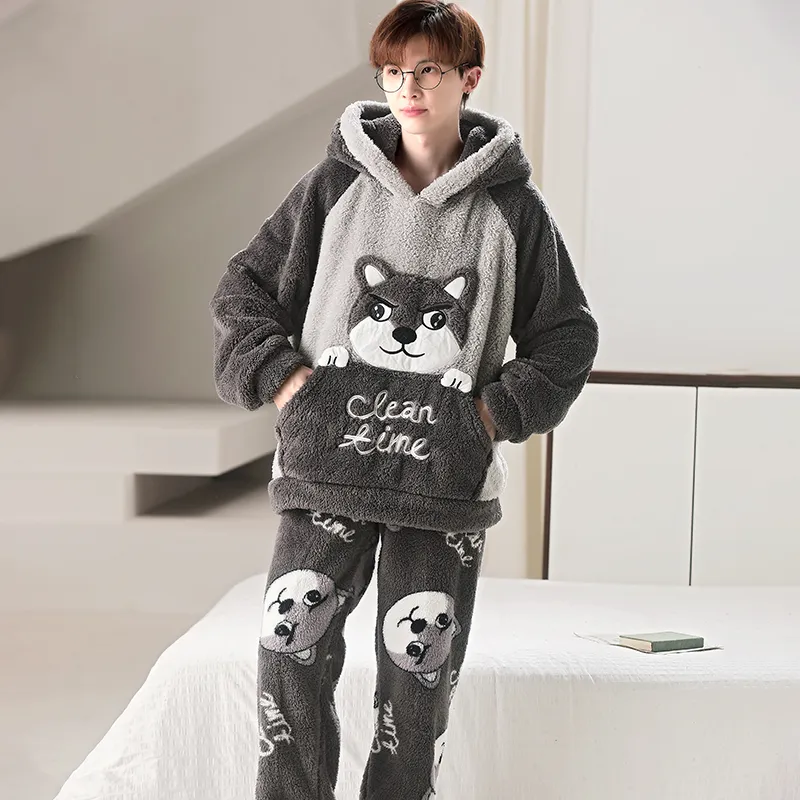 William Pajama Set Men's Image Color-2