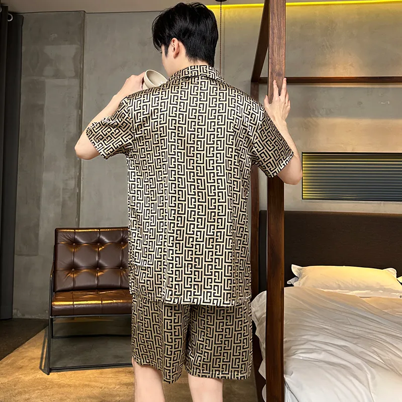 William Pajama Set Men's Image Color-2