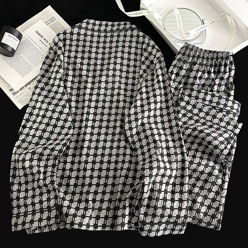 William Men Pajama Sets-5