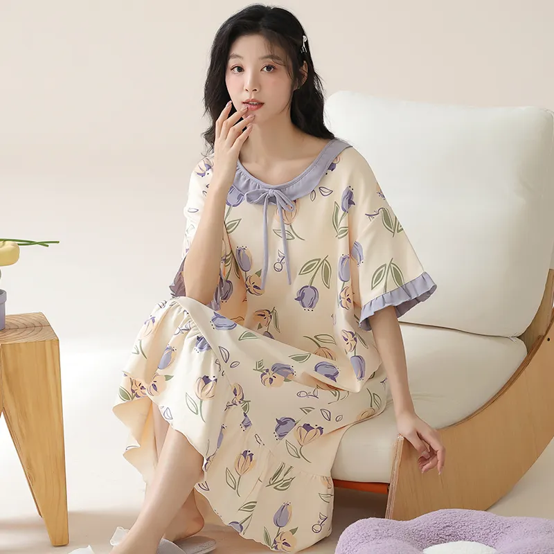 William Nightgown Women's Image Color-4