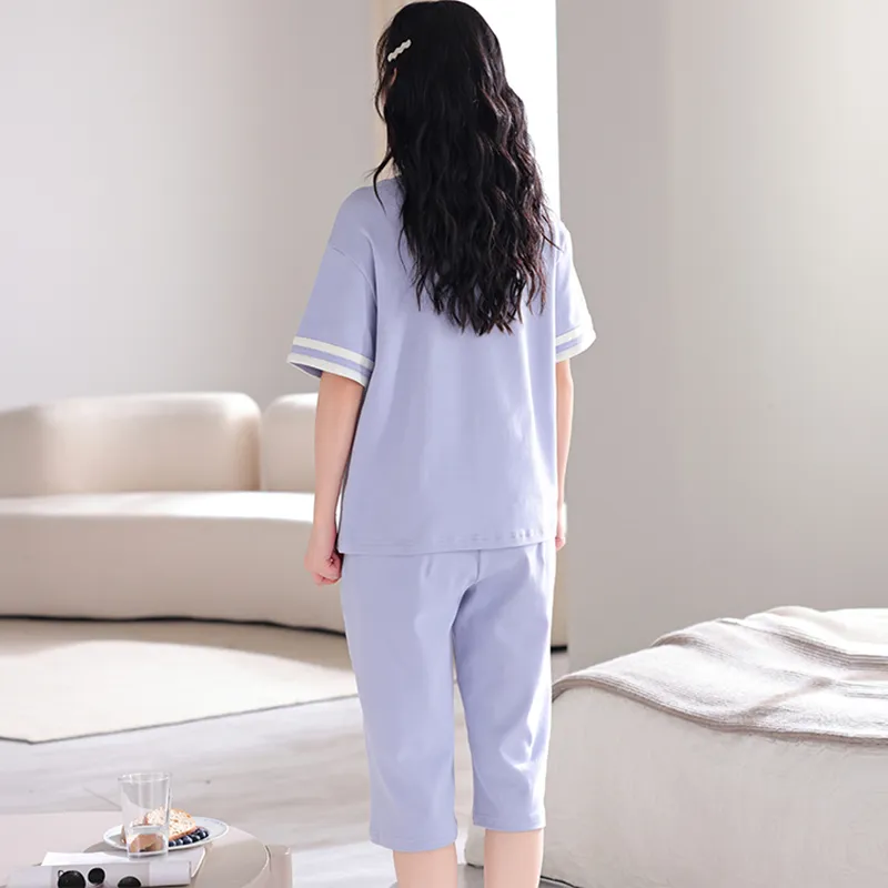 William Pajama Set Women's Purple-1