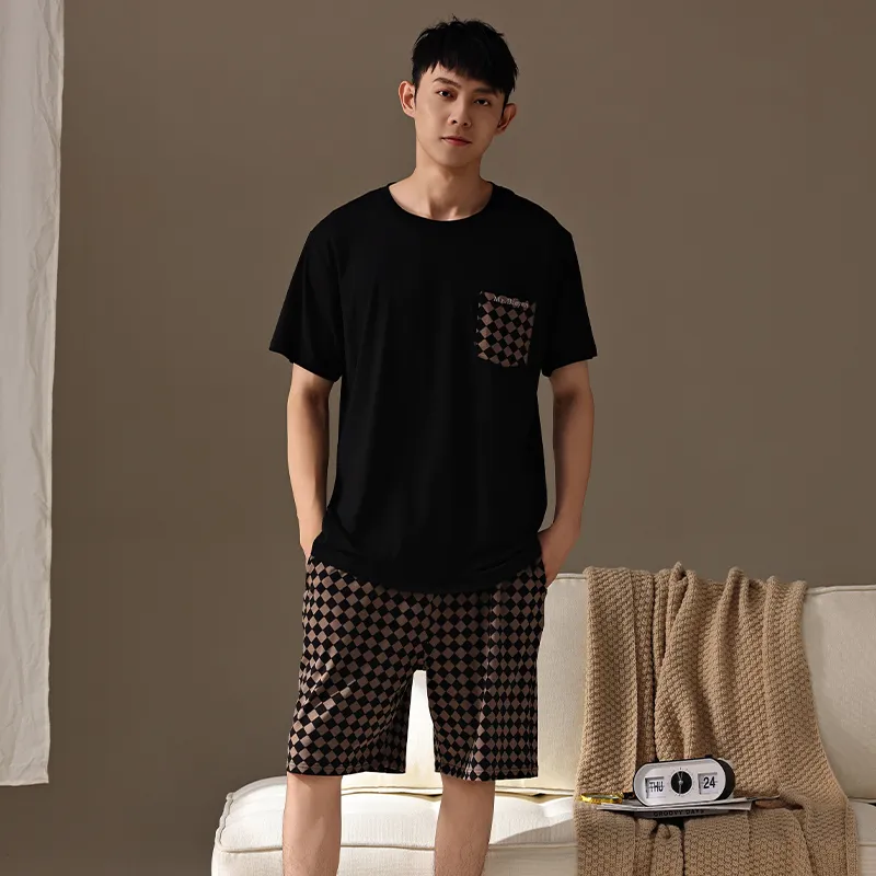William Pajama Set Men's Image Color-5