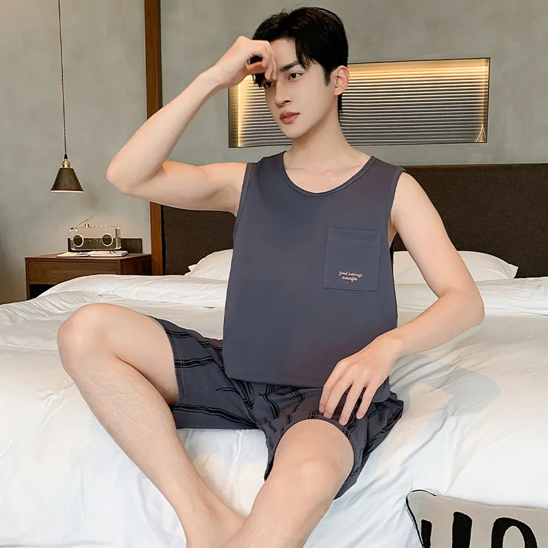 William Pajama Set Men's Image Color-2