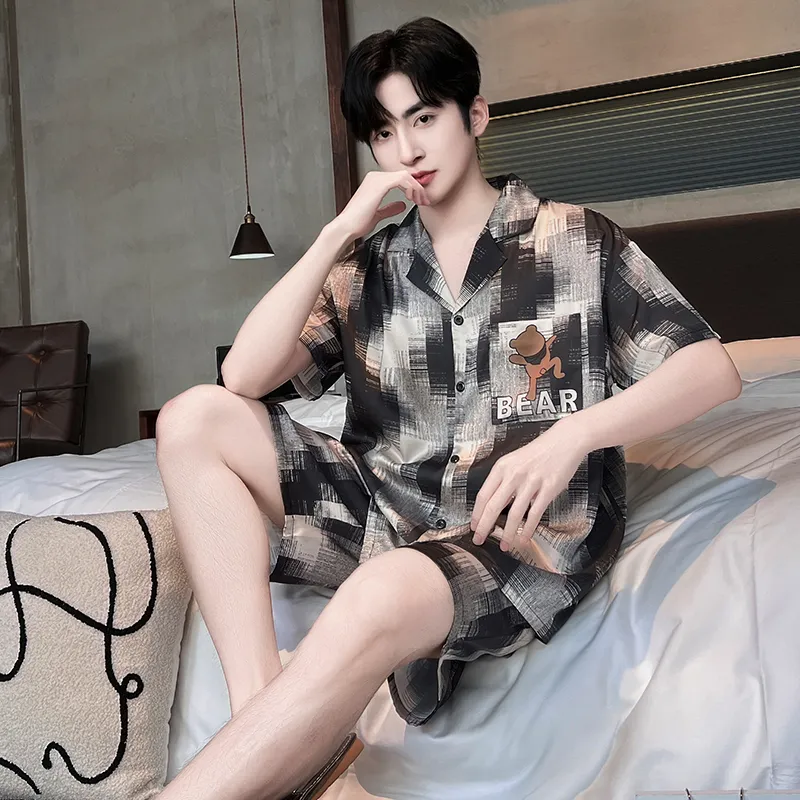 William Pajama Set Men's Image Color-2