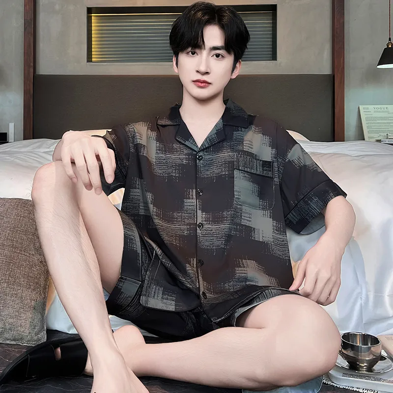 William Pajama Set Men's Image Color-5