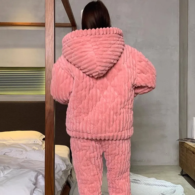 William Pajama Set Women's Pink-1
