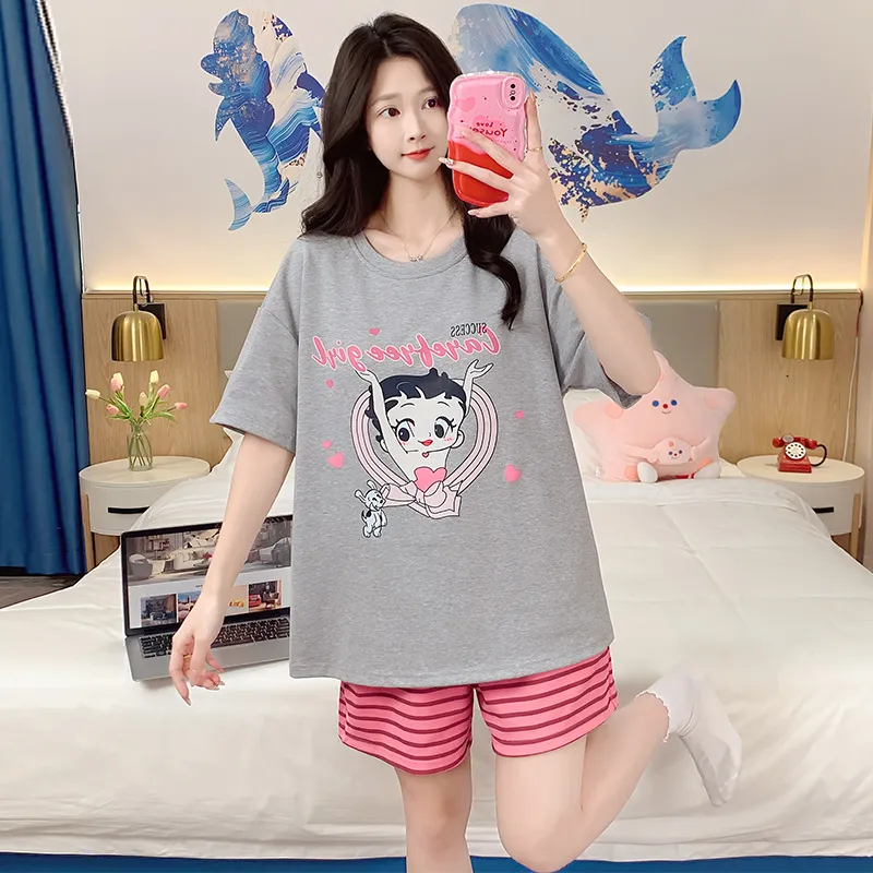 William Pajama Set Women's Image Color-2