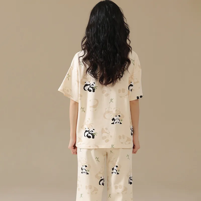 William Pajama Set Women's Apricot-1