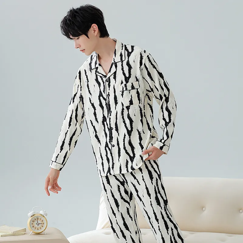 William Pajama Set Men's Image Color-5