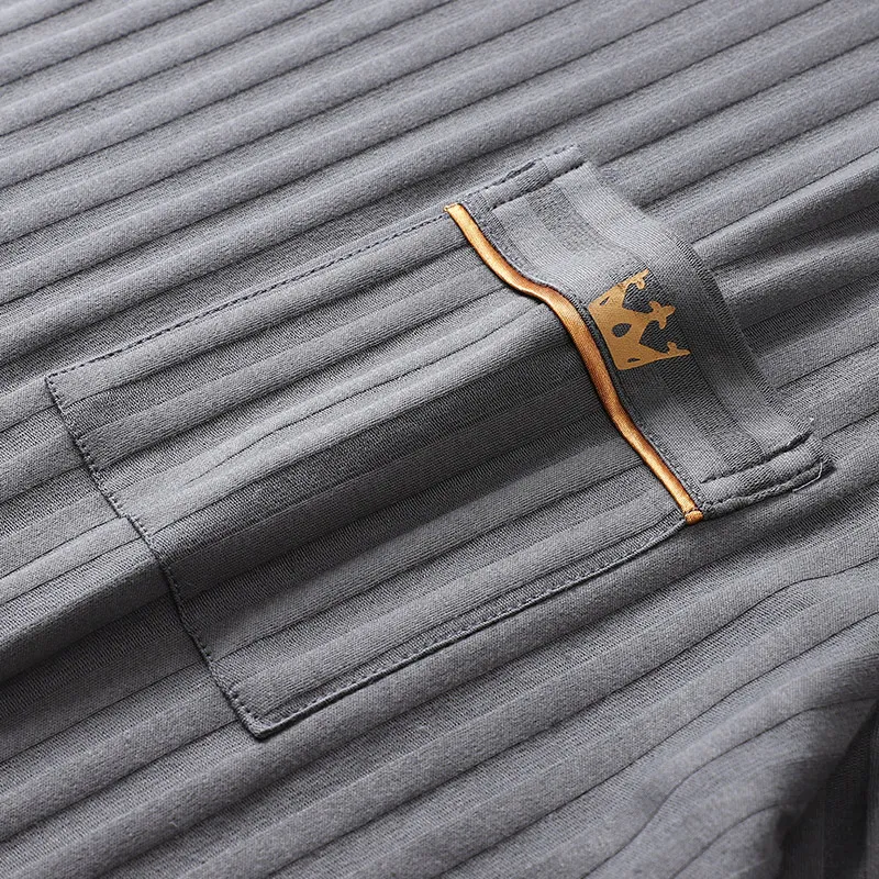 William Pajama Set Men's Dark Gray-3