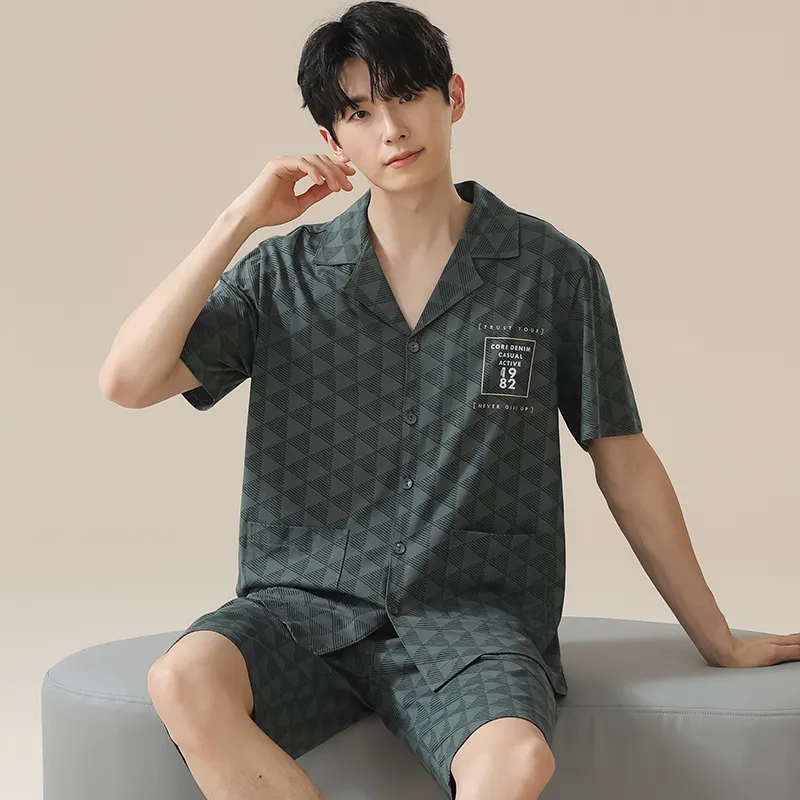 William Pajama Set Men's Image Color-2