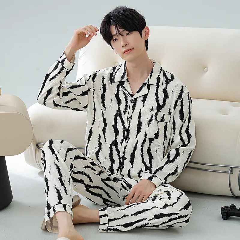 William Pajama Set Men's Image Color-2