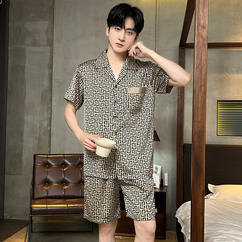William Pajama Set Men's Image Color-1