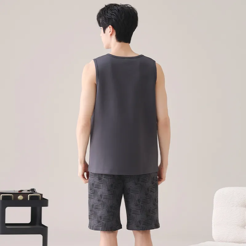 William Pajama Set Men's Image Color-5