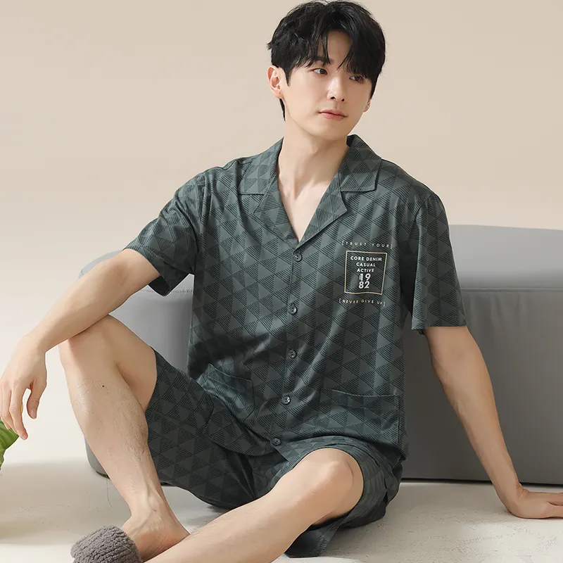 William Pajama Set Men's Image Color-1