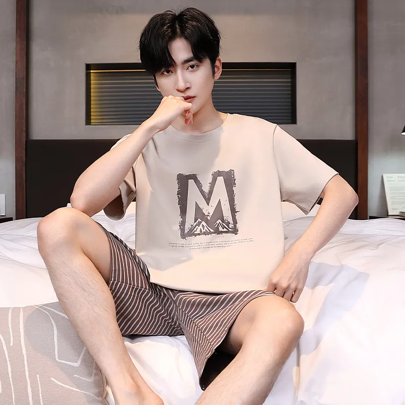 William Pajama Set Men's Image Color-2