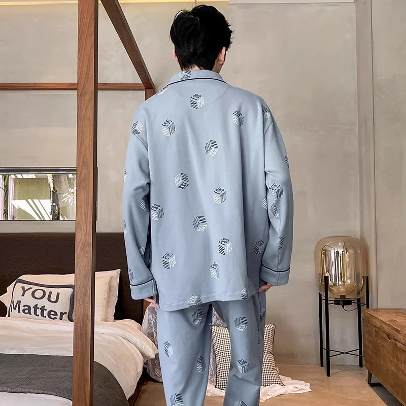 William Men Pajama Sets-18