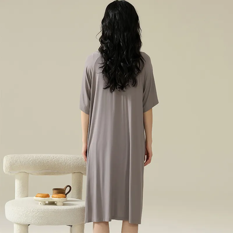 William Nightgown Women's Brown-1