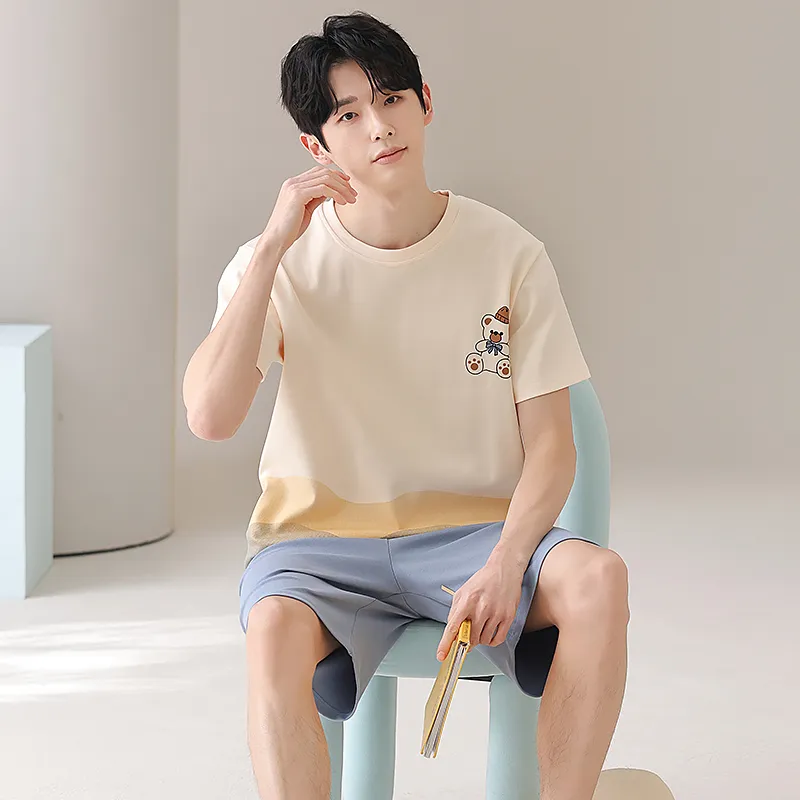 William Pajama Set Men's Image Color-2
