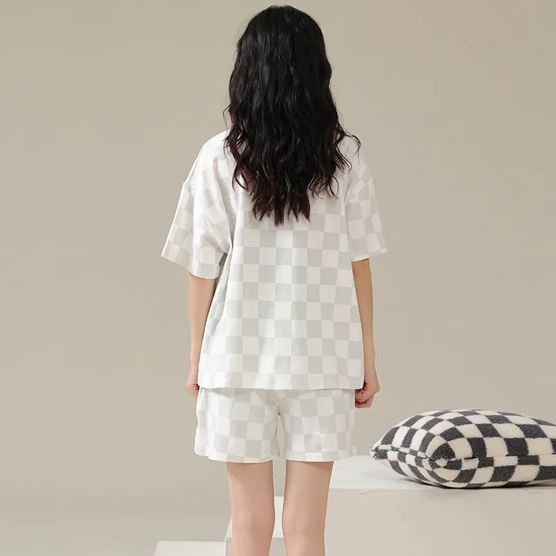 William Pajama Set Women's White-1