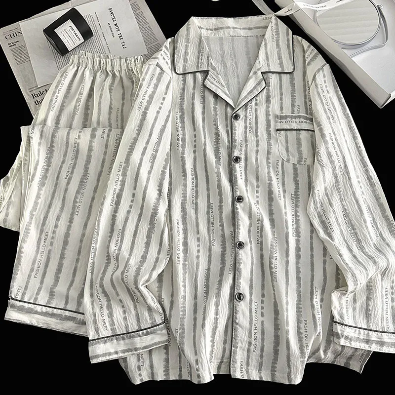 William Pajama Set Men's Image Color-4