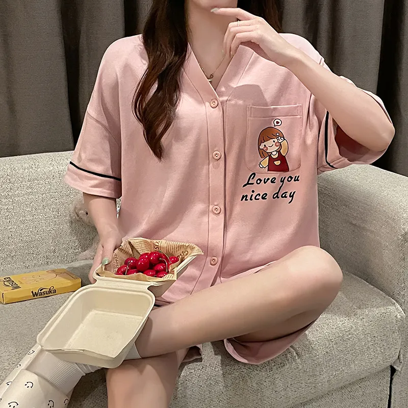 William Pajama Set Women's Pink-2