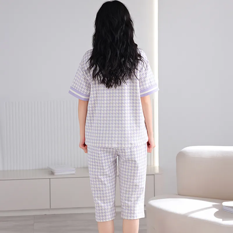 William Pajama Set Women's Purple-1
