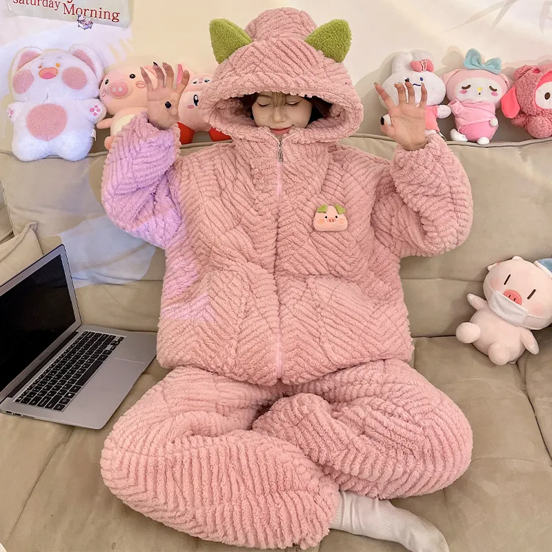 William Pajama Set Women's Pink-1