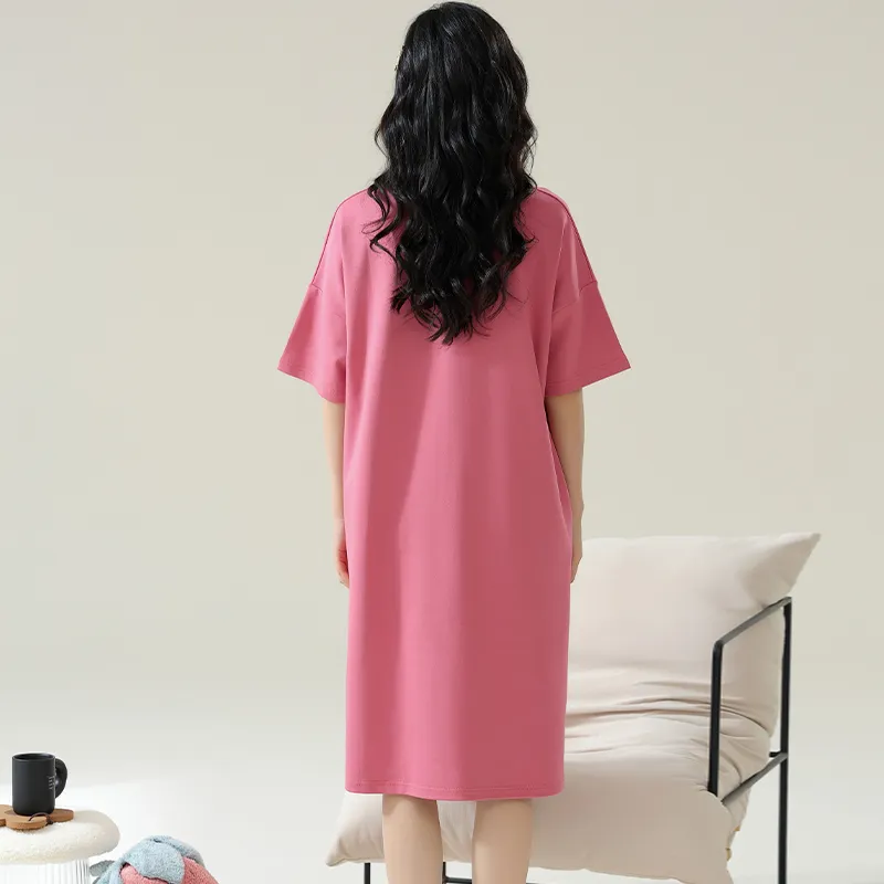 William Nightgown Women's Rose Red-1