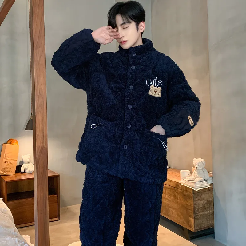 William Pajama Set Men's Image Color-3