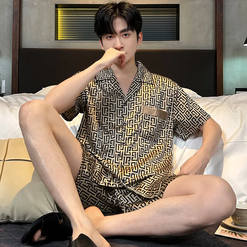 William Pajama Set Men's Image Color-5