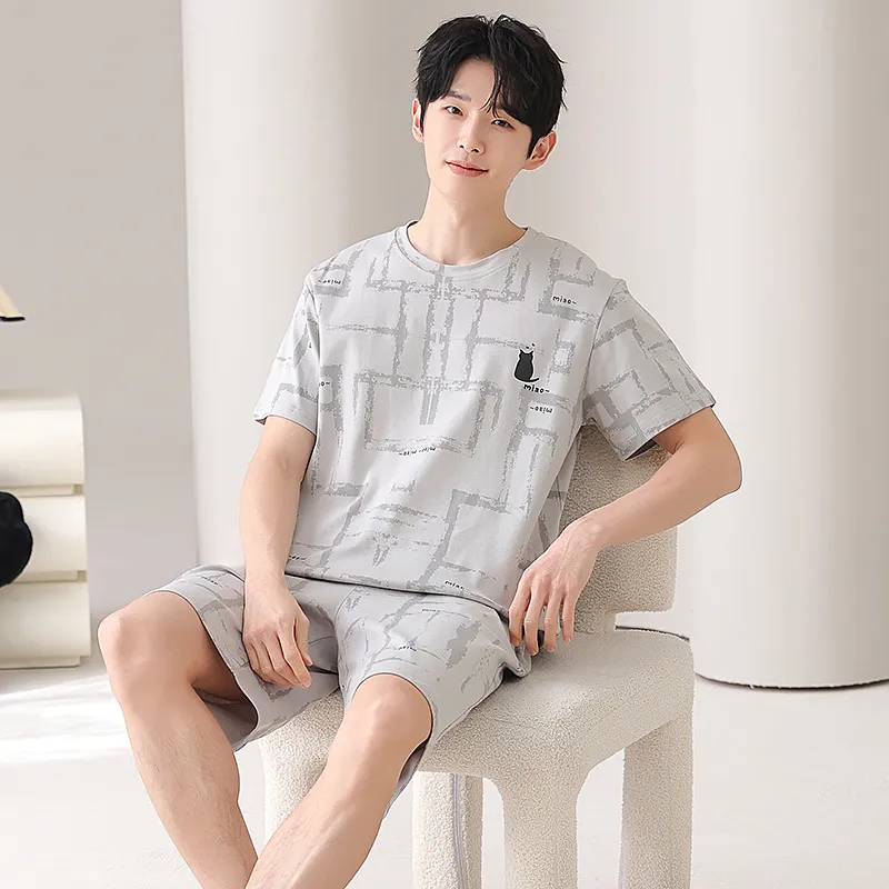 William Pajama Set Men's Image Color-5