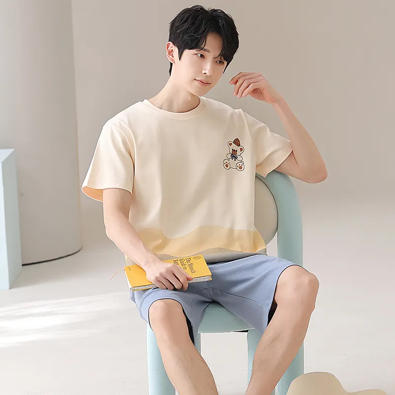 William Pajama Set Men's Image Color-3