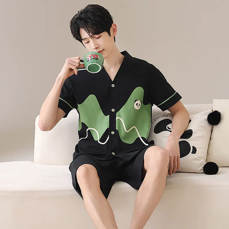 William Pajama Set Men's Image Color-2