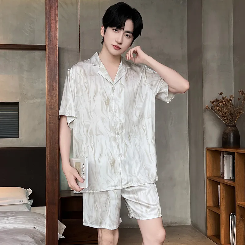 William Pajama Set Men's Image Color-1