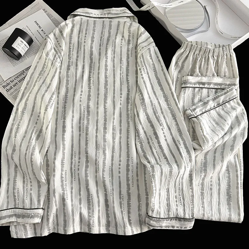 William Pajama Set Men's Image Color-5