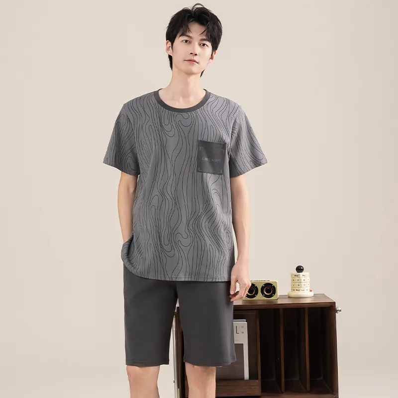 William Pajama Set Men's Image Color-4