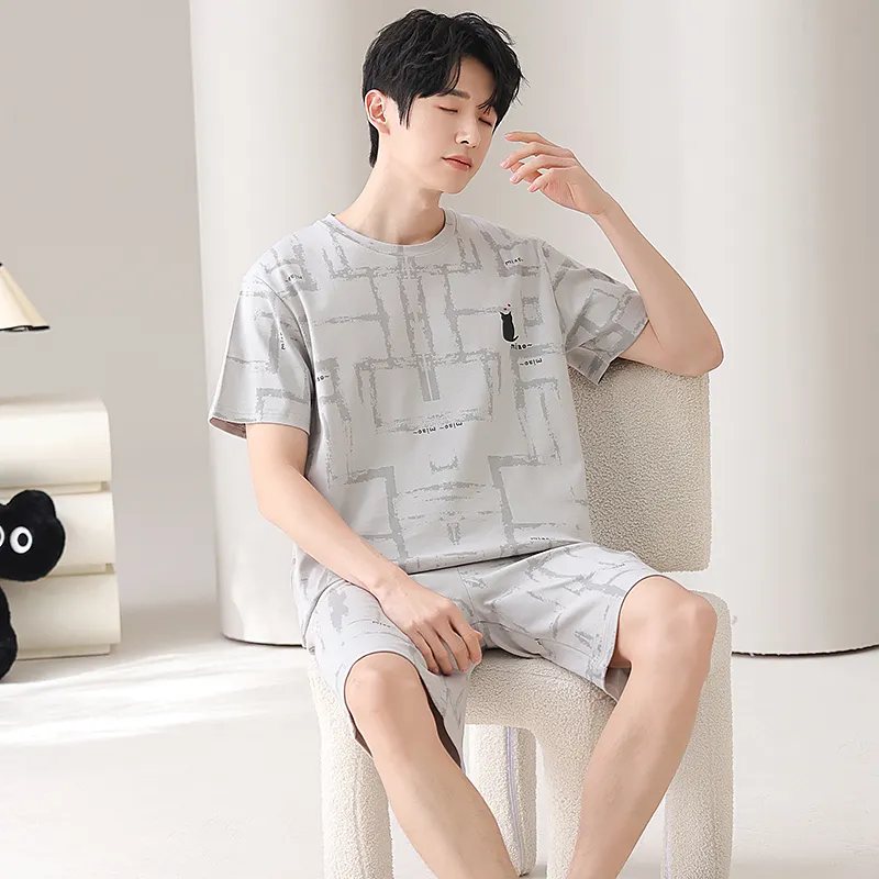 William Pajama Set Men's Image Color-3