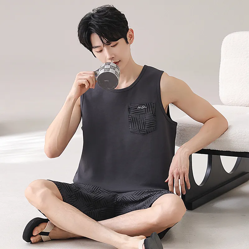 William Pajama Set Men's Image Color-2