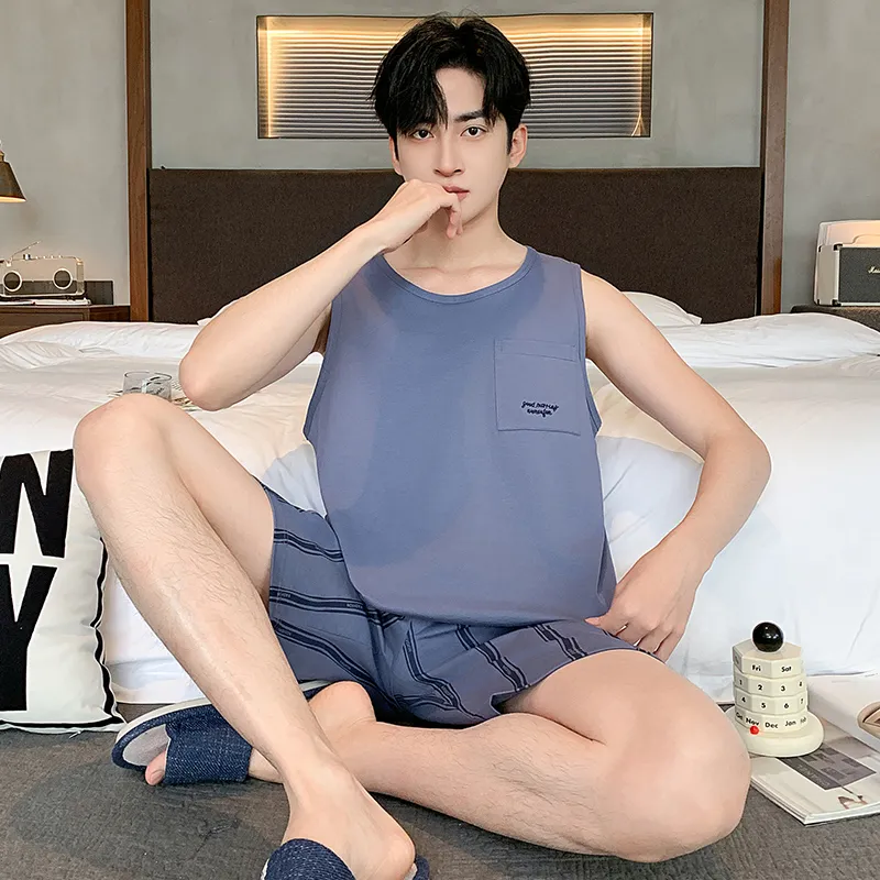 William Pajama Set Men's Image Color-5