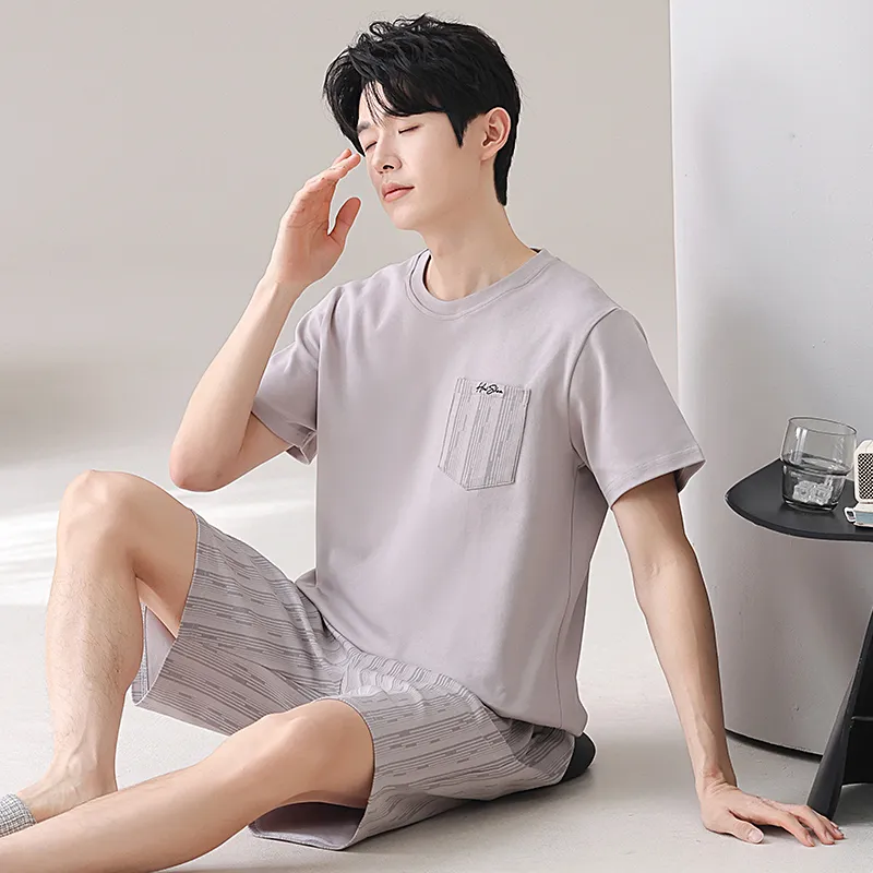 William Pajama Set Men's Image Color-1