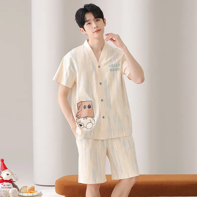 William Pajama Set Men's Image Color-4
