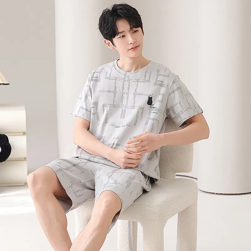 William Pajama Set Men's Image Color-4