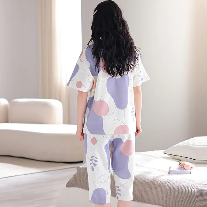 William Pajama Set Women's White-1