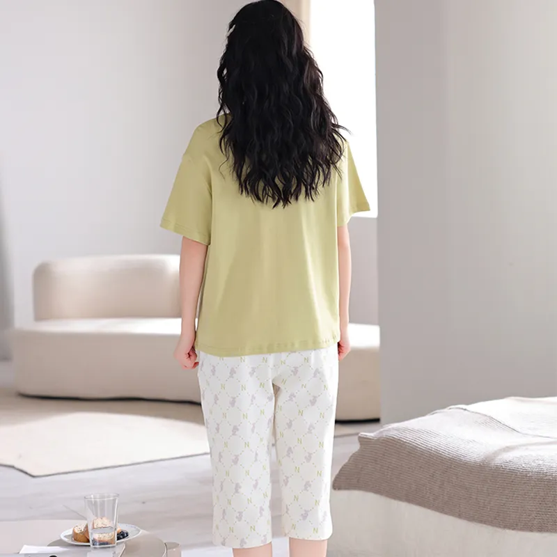 William Pajama Set Women's Yellow-1