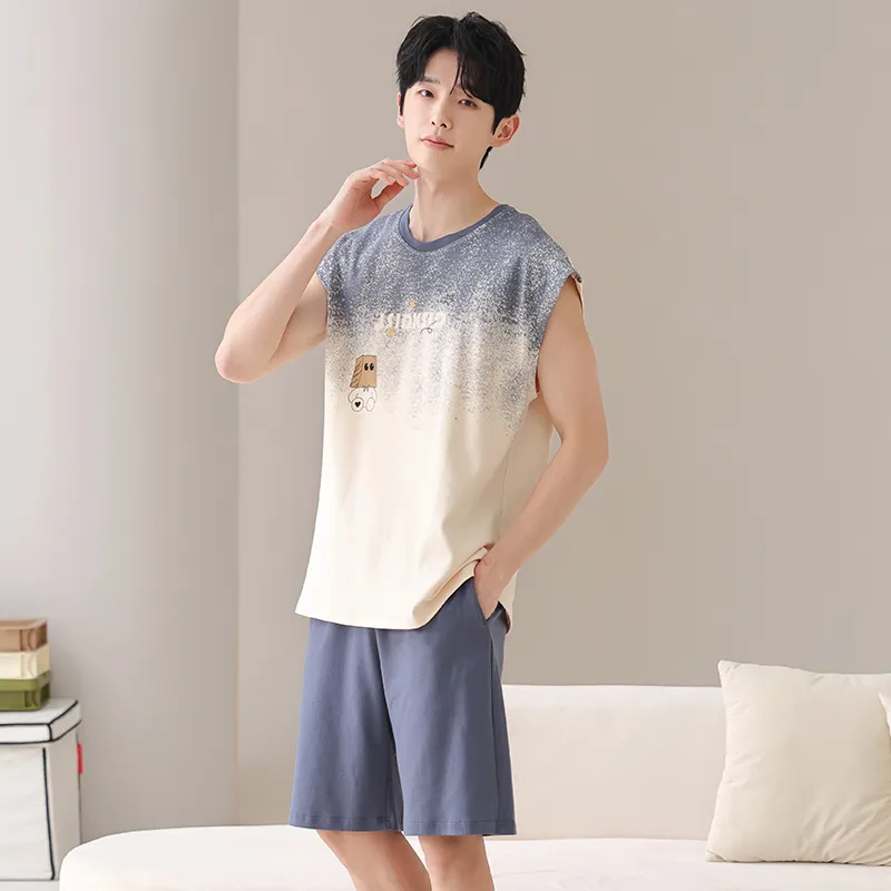 William Pajama Set Men's Image Color-4